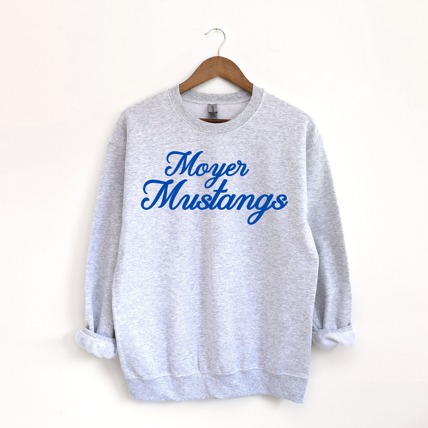 Moyer Mustangs Cursive