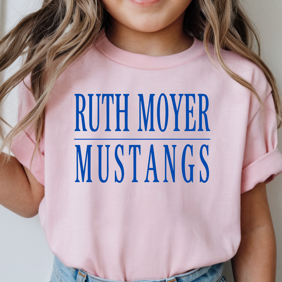 Ruth Moyer Mustangs- Pink