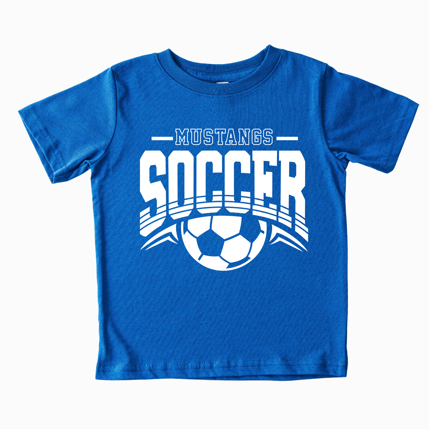 Mustangs Soccer Arched