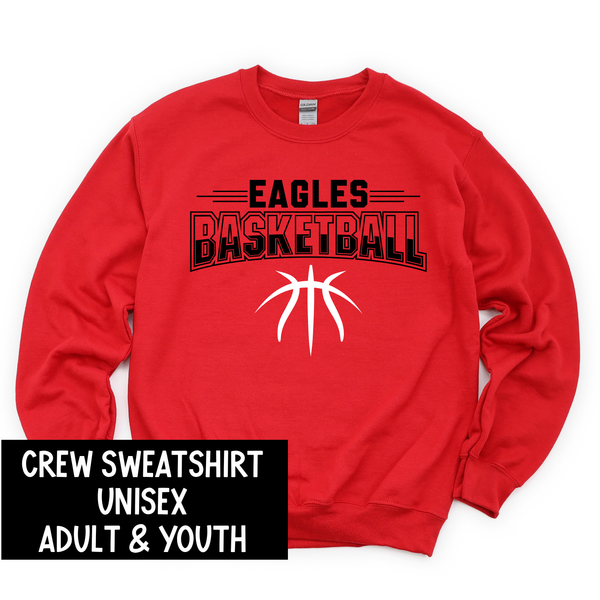 Eagles Basketball Arched