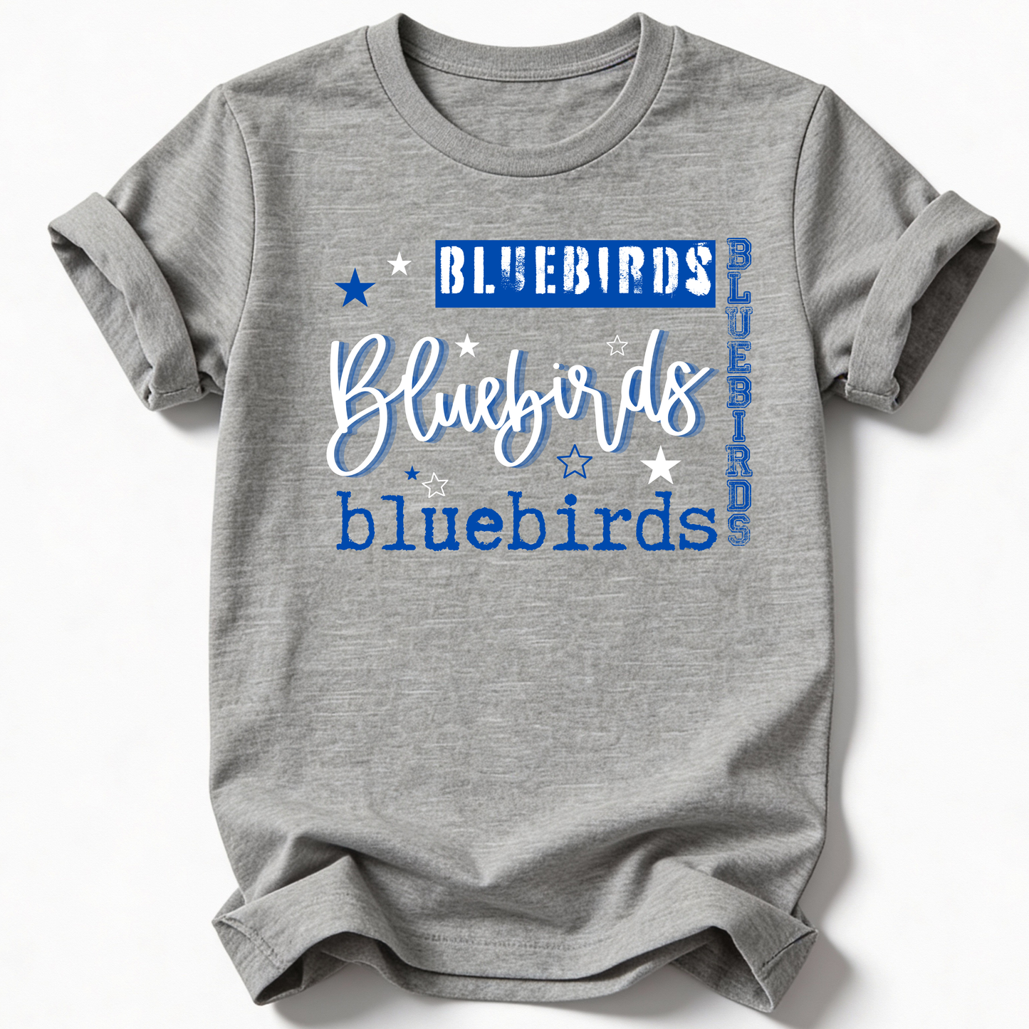 Bluebirds Stars- GRAY