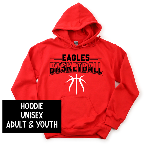 Eagles Basketball Arched