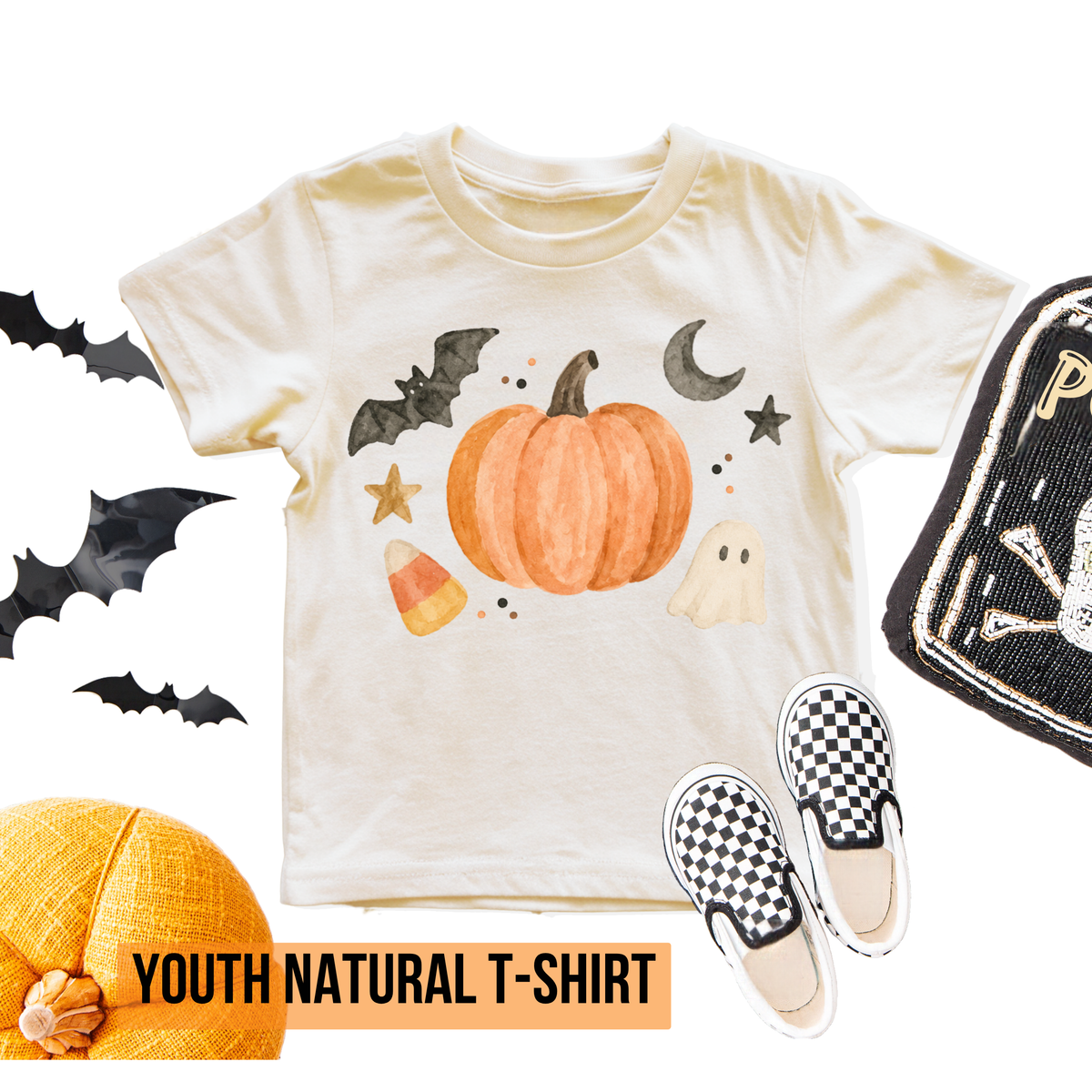 Watercolor Pumpkin- Youth