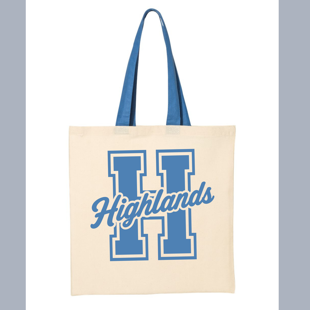 Highlands Tote- Cursive