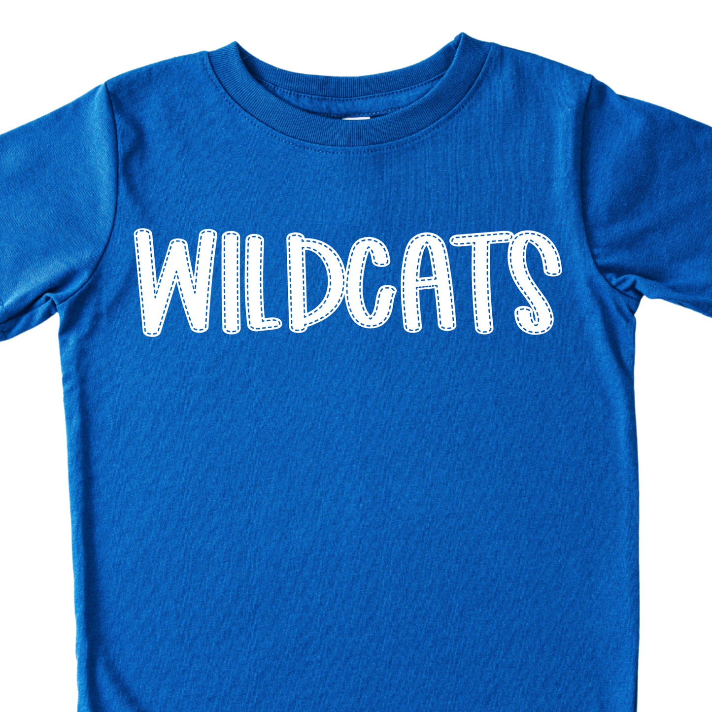 Wildcats Stitched- Royal