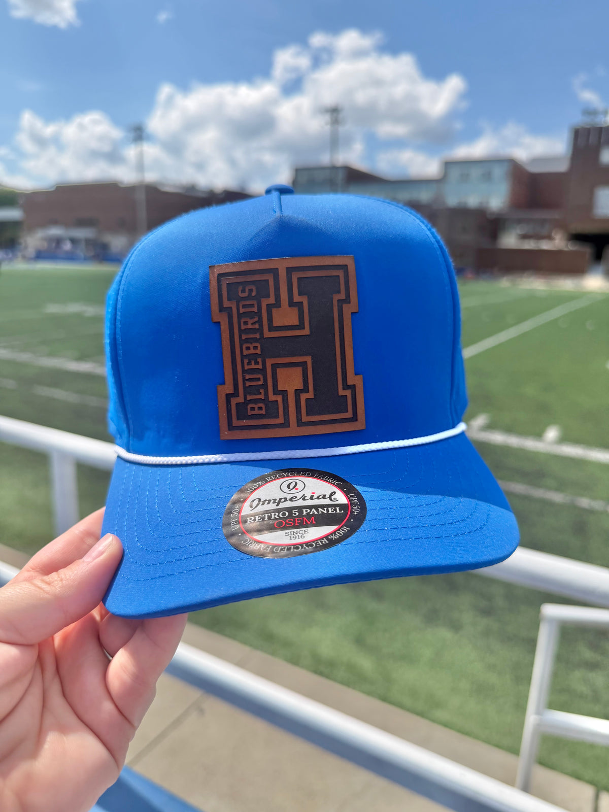 Highlands Imperial Leather Patch Hat