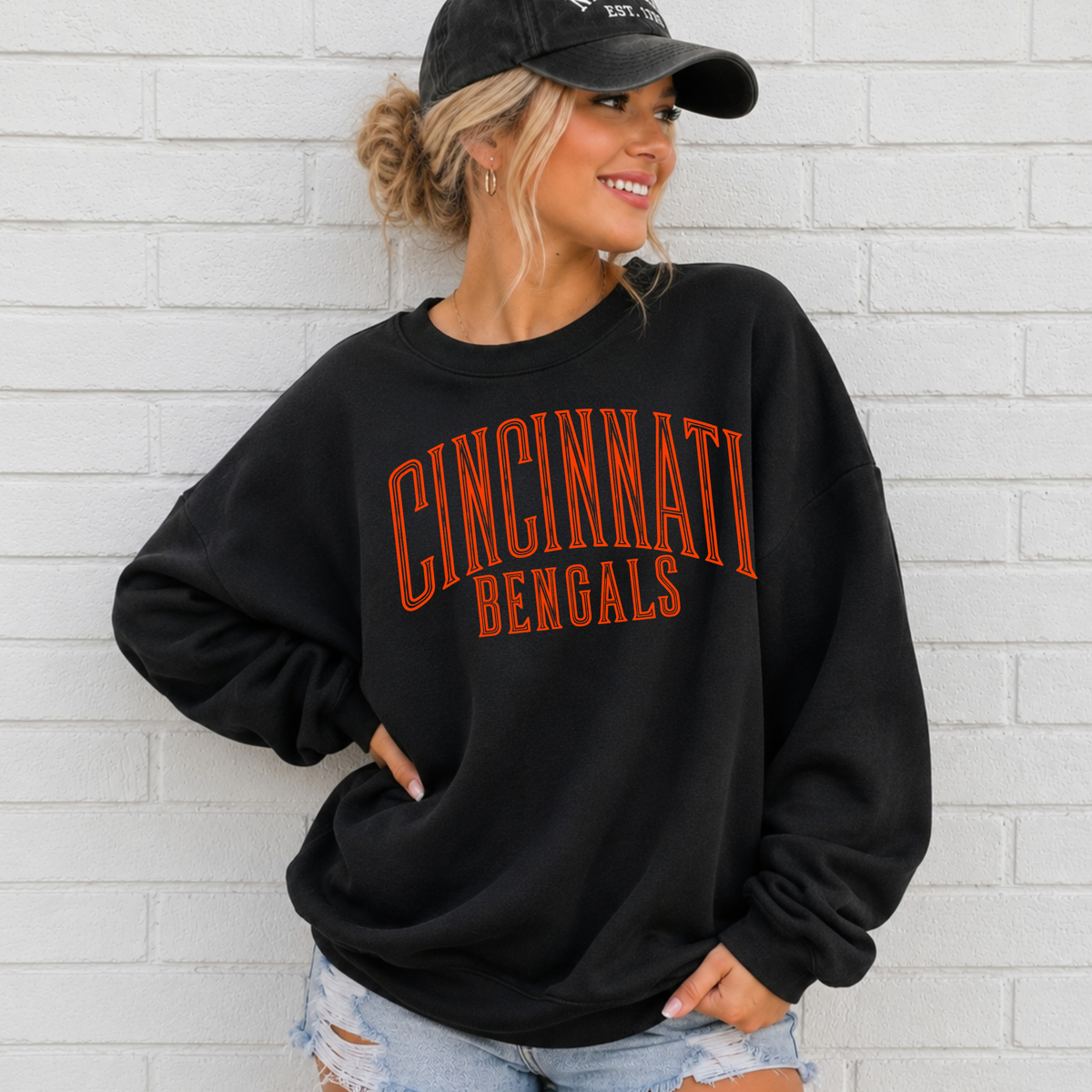 Cincinnati Arched Vintage-Black