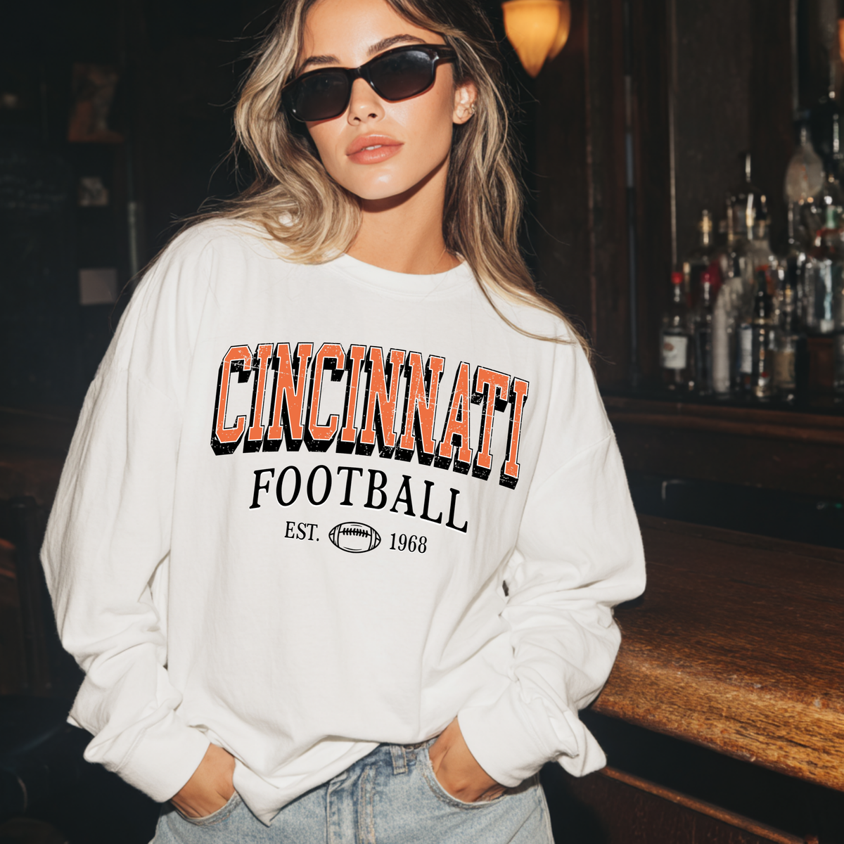 Cincinnati Football- White