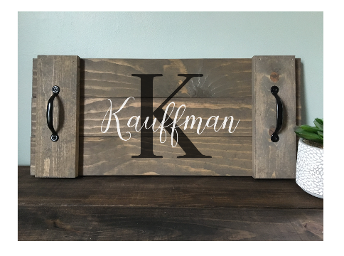 Elder Moms Club-Last Name Tray