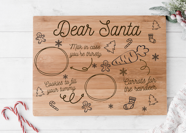 Dear Santa Cookie Tray