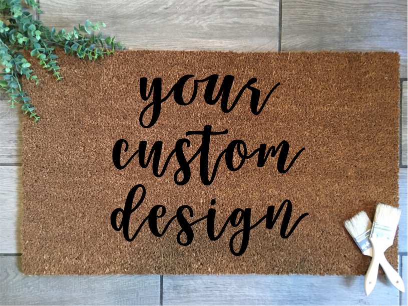 Custom Welcome Mat