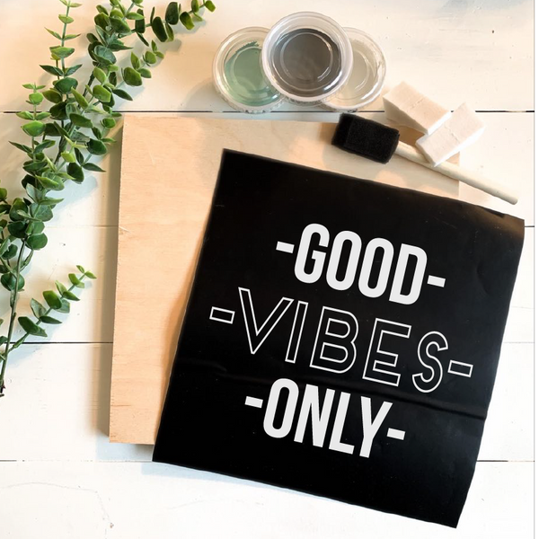 Diy Kit-Good Vibes Only