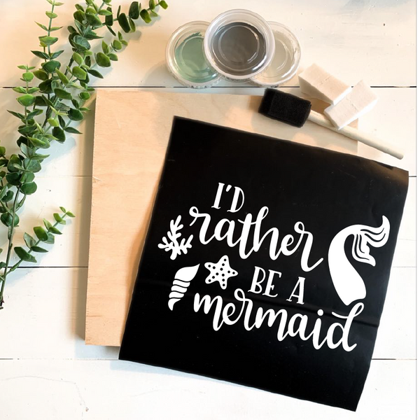 Diy Kit-I'd Rather Be a Mermaid