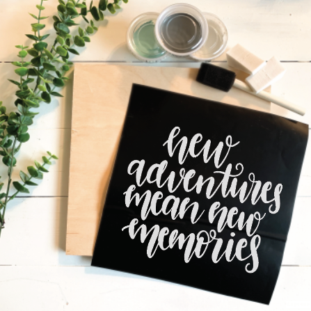 Diy Kit-New adventures mean new memories