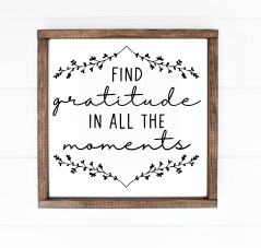 Find gratitude in all the moments