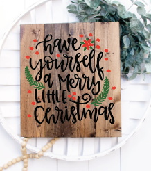 Have yourself a merry little Christmas