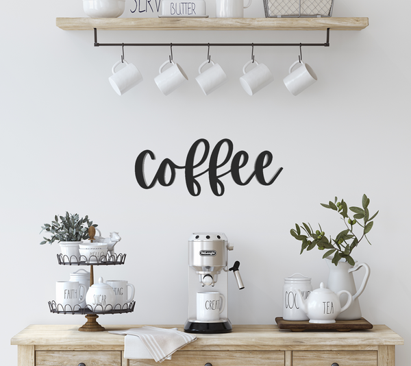 Coffee 3D cut out