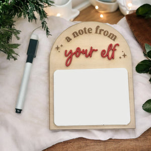 A Note from your Elf