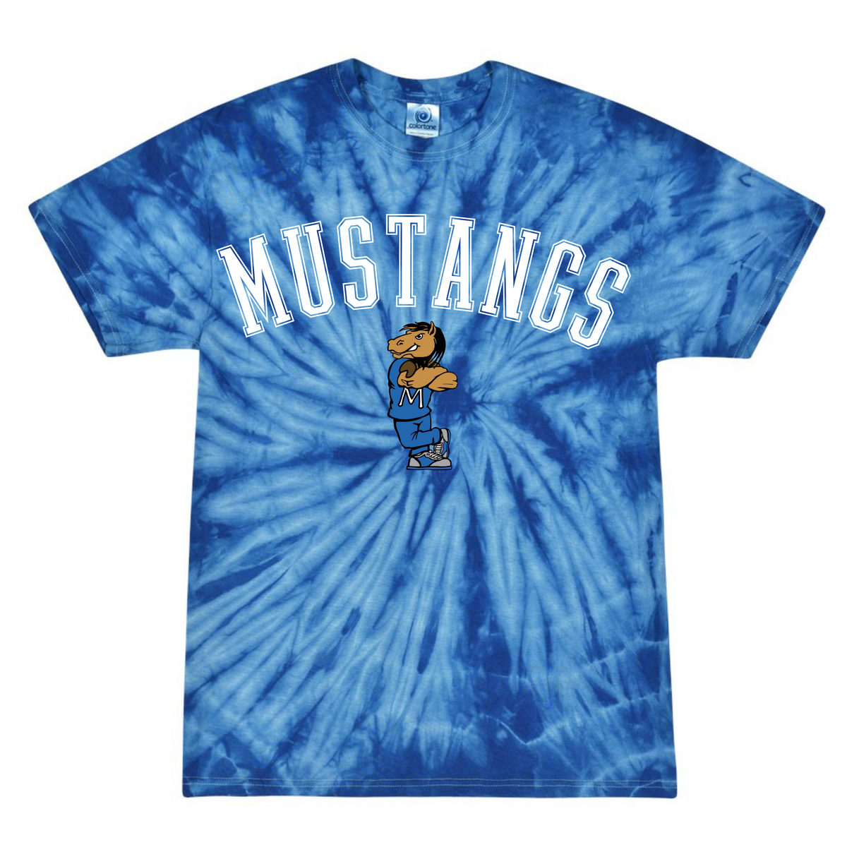 Moyer Mustangs Arched Tie Dye
