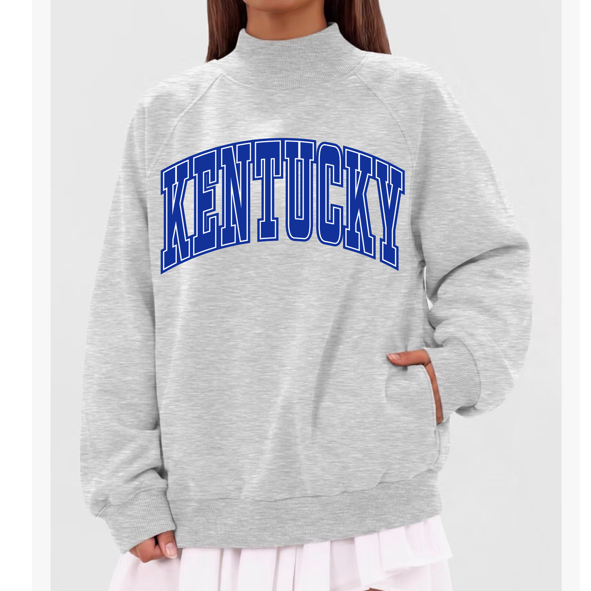 Kentucky Arched Mock Neck