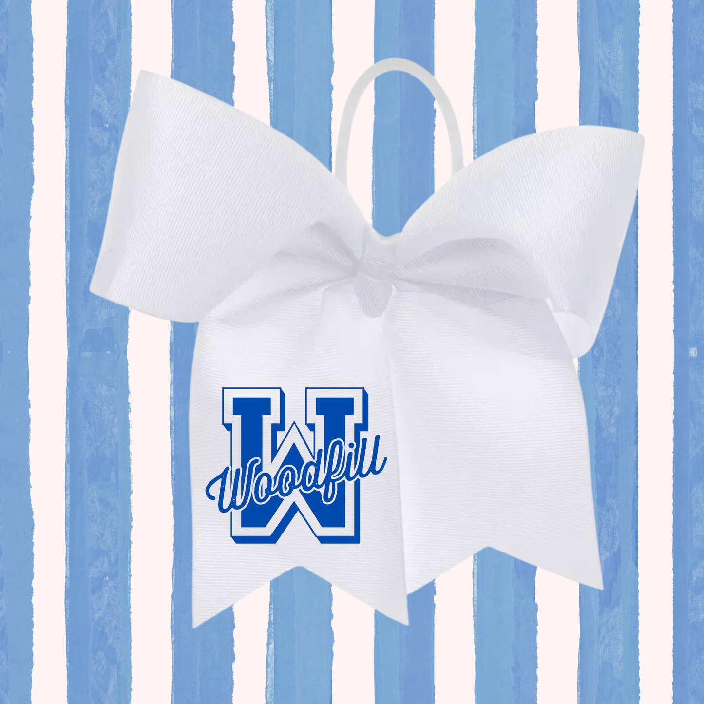 Woodfill Bow- White