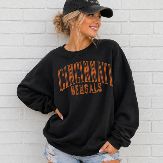 Cincinnati Arched Vintage-Black