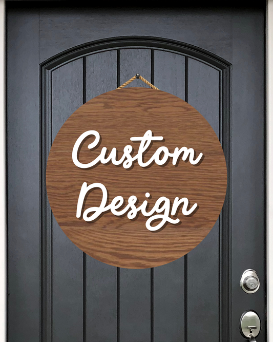 Custom Design Door Hanger