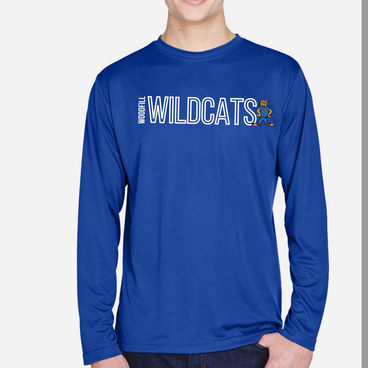 Woodfill Wildcats Performance Long Sleeve