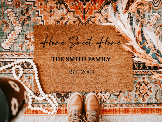 Home Sweet Home- Family Name