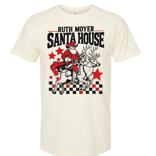 Santa House- Rodeo Santa T-Shirt