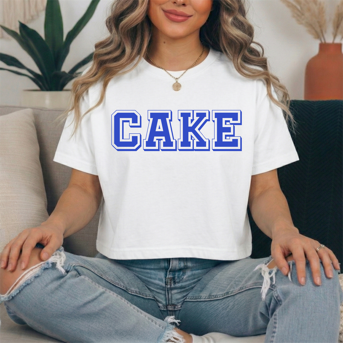 Royal Cake Comfort Colors Boxy Tee