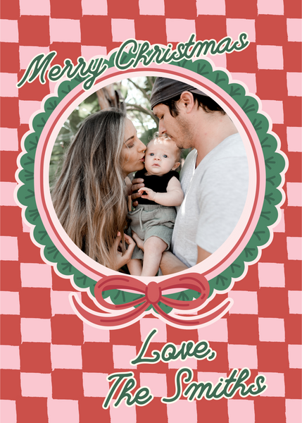 Checkered Christmas- Digital Download