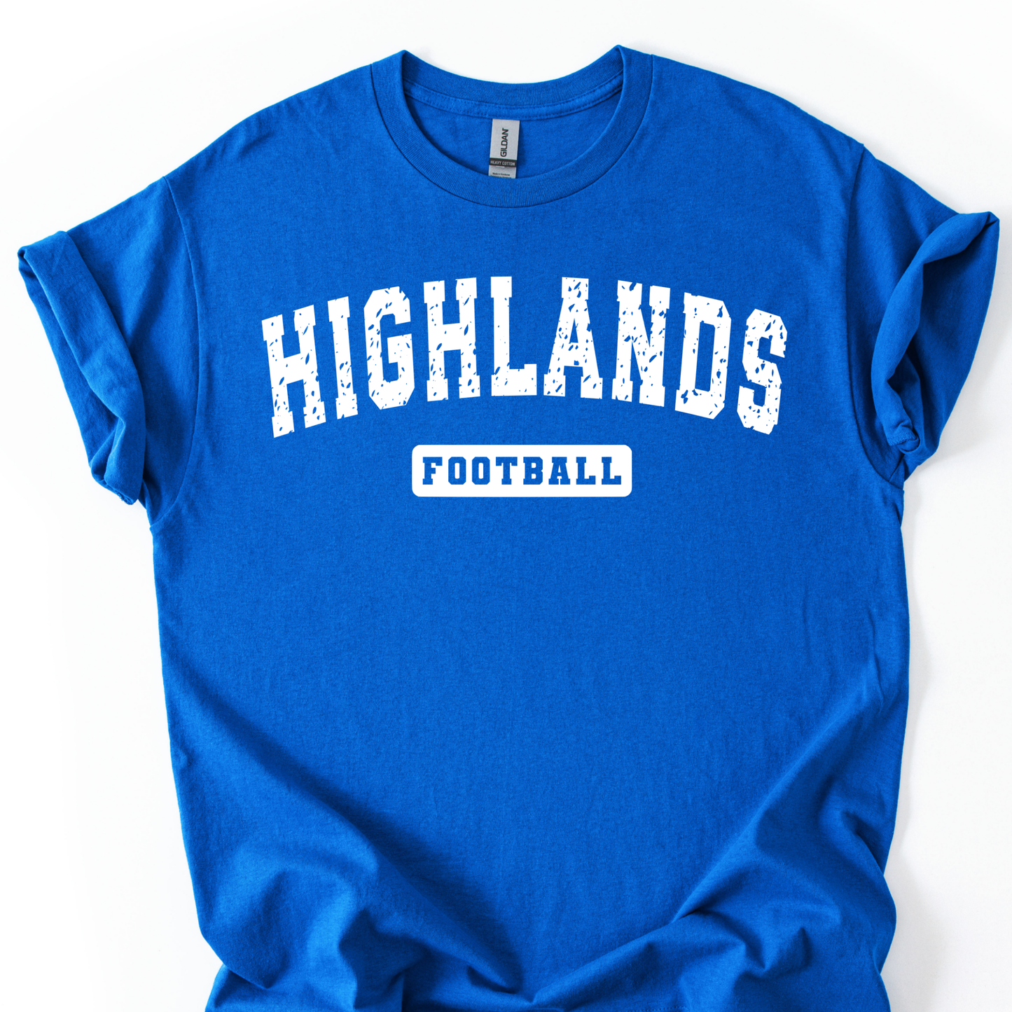 Highlands Arched Football- ROYAL