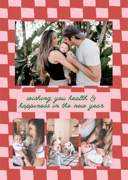 Checkered Christmas- Digital Download