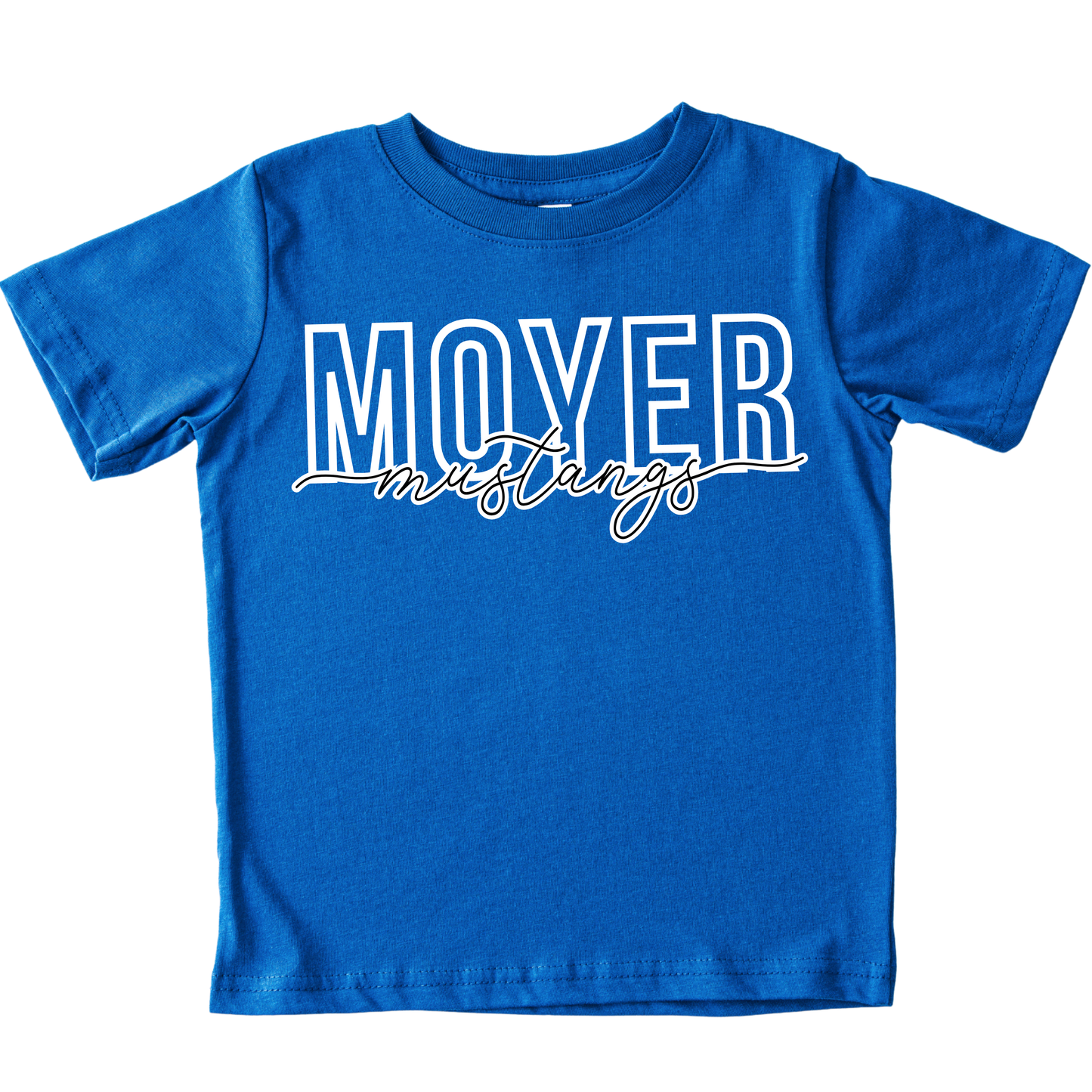 Moyer Mustangs Cursive
