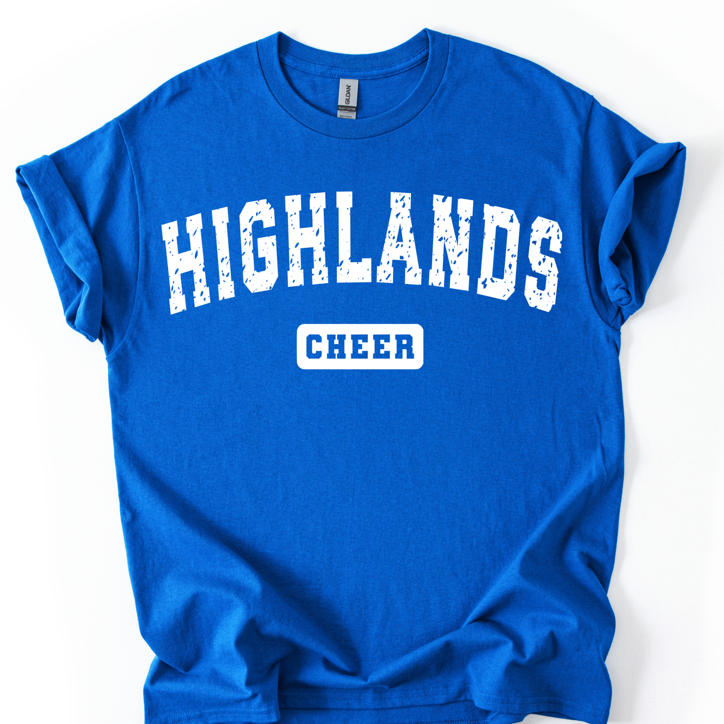 Highlands Arched Cheer- ROYAL