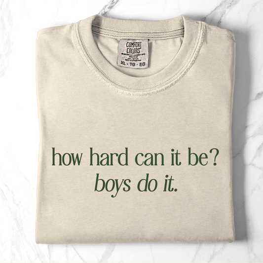 How hard can it be?