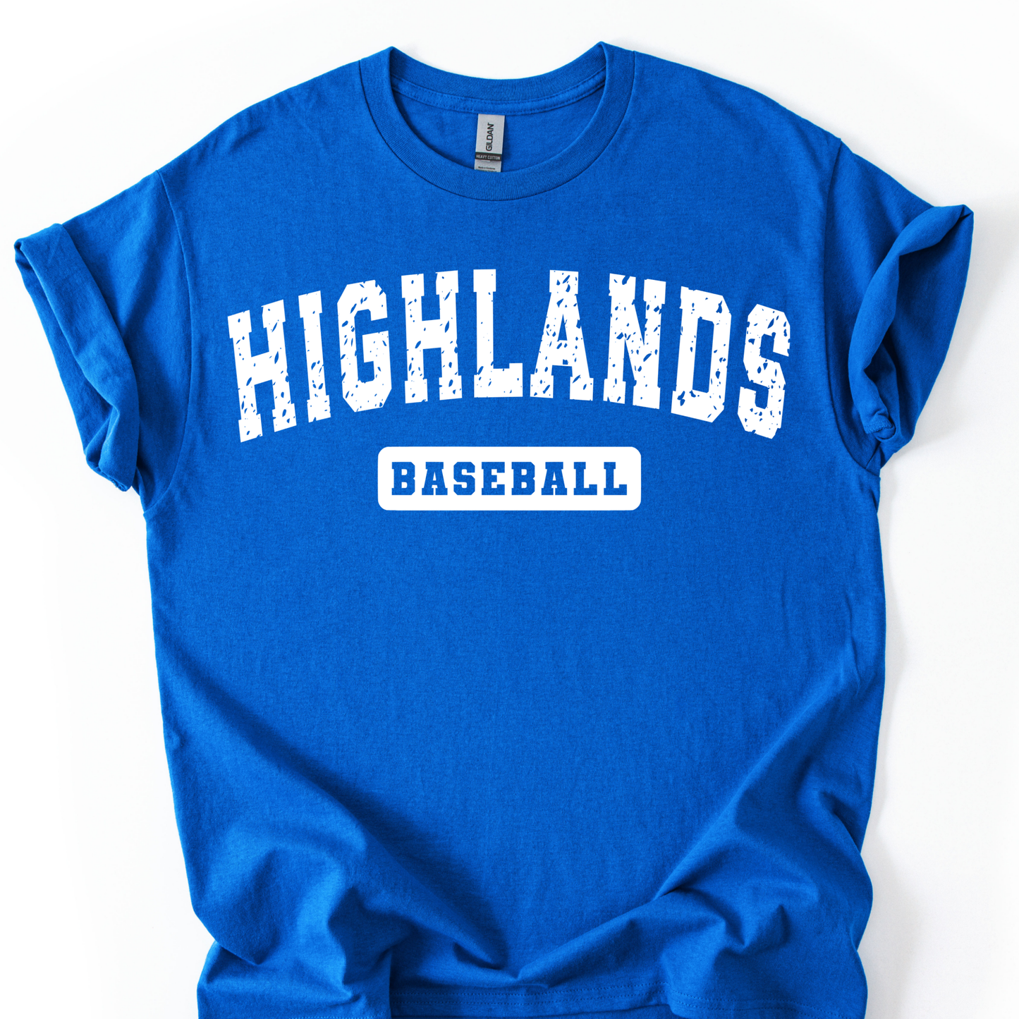 Highlands Arched Baseball- ROYAL