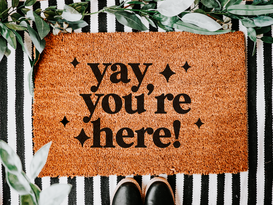 Yay, you're here!