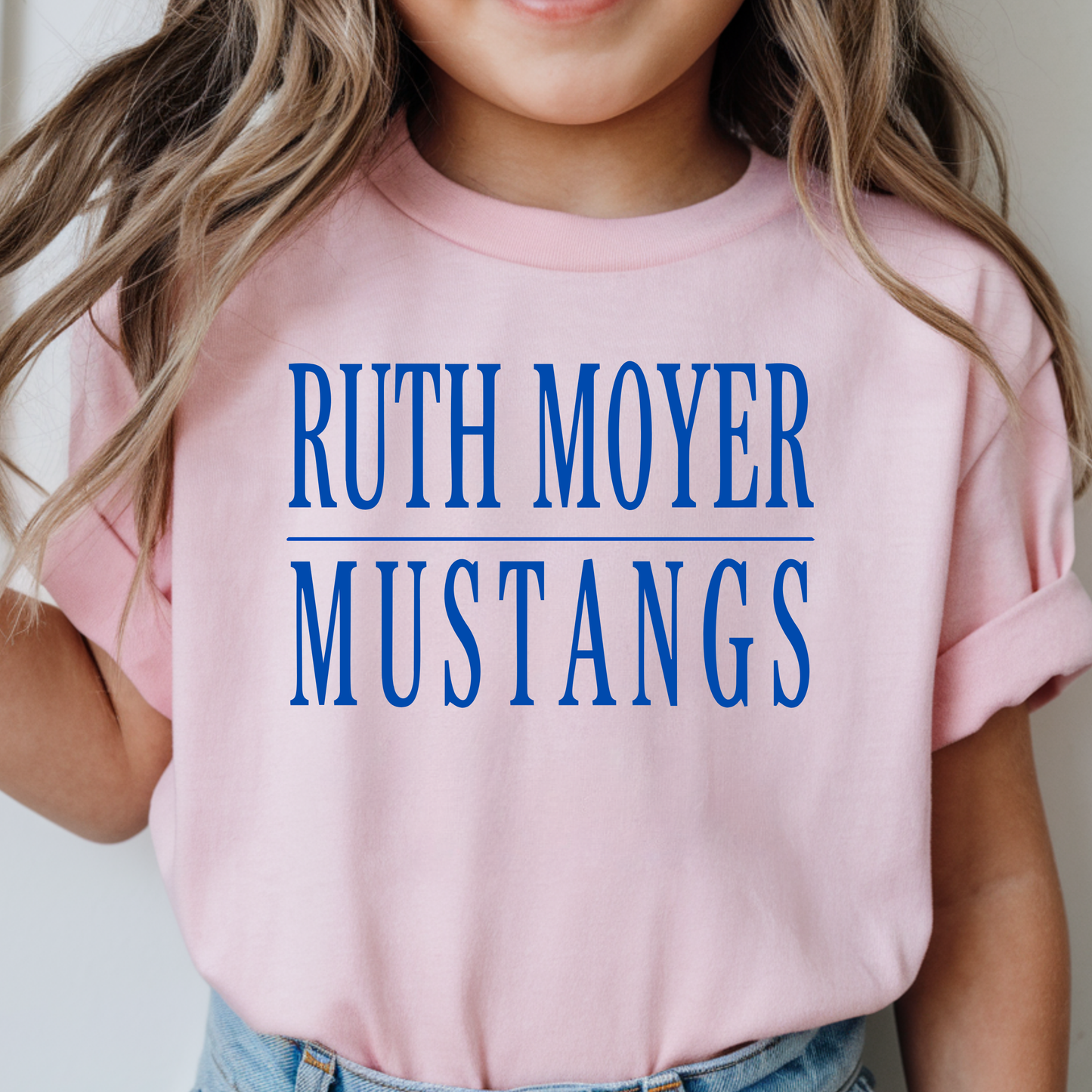 Ruth Moyer Mustangs- Pink
