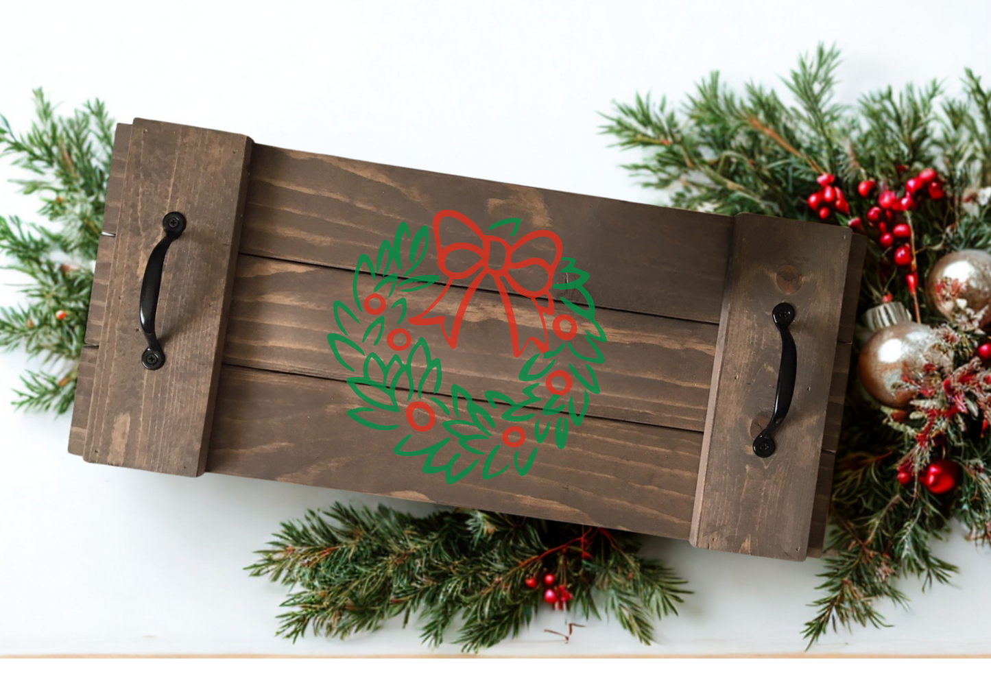 St. Mary's- Wreath Tray