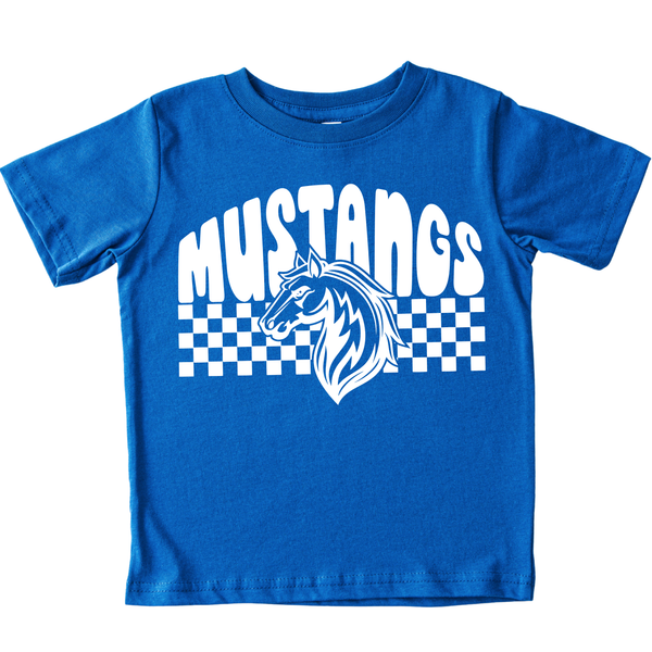 Royal Mustangs Checkered