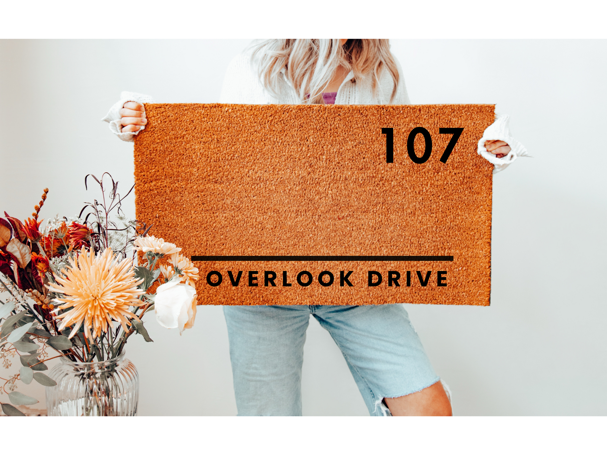 Address Welcome Mat