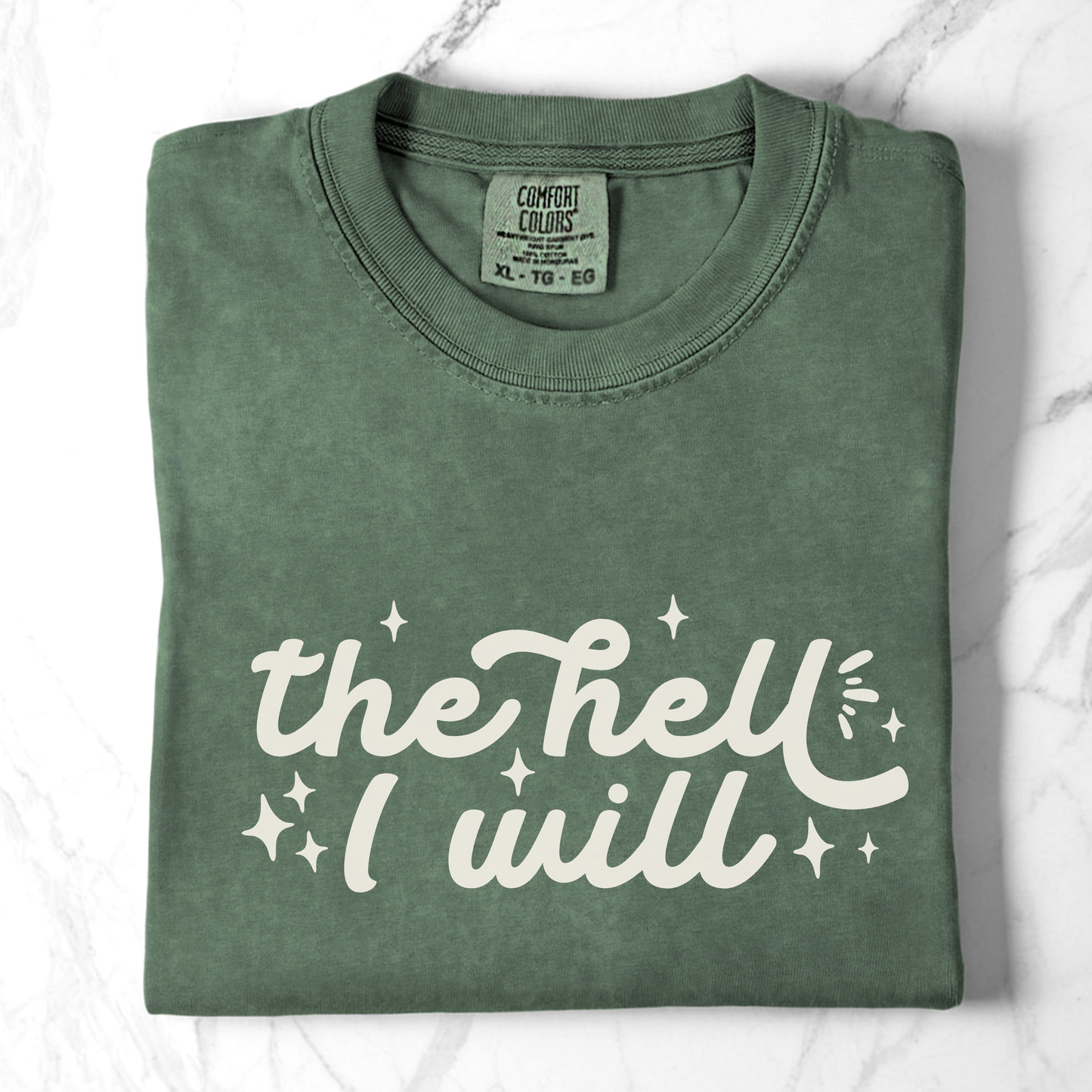 The hell I will