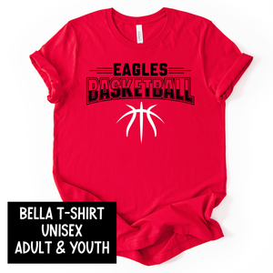 Eagles Basketball Arched