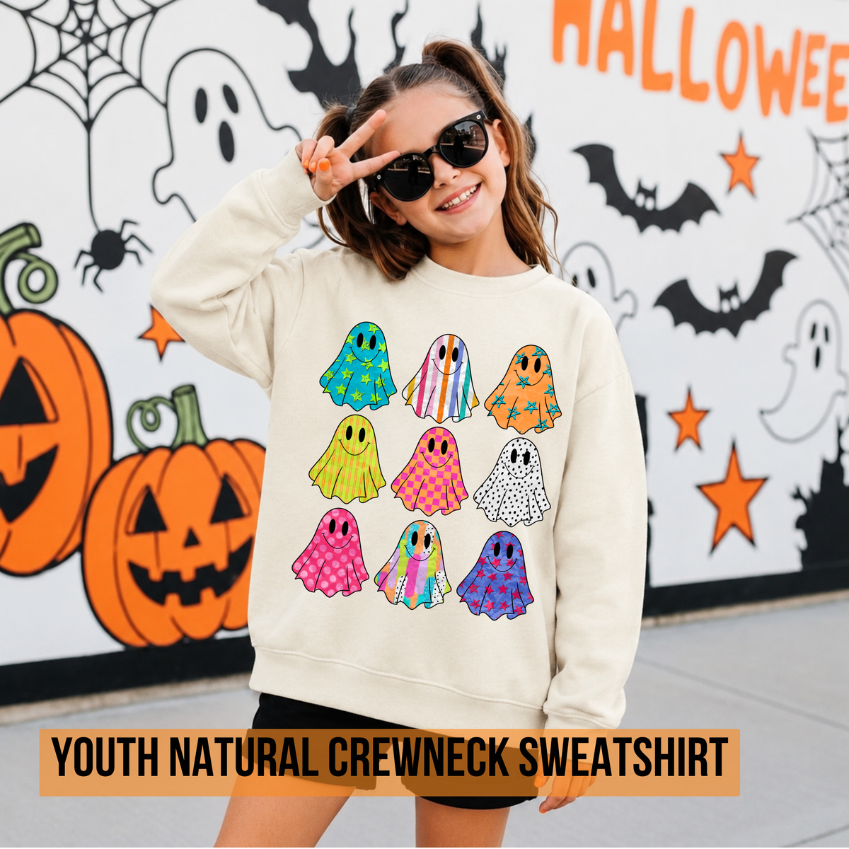 Bright Pattern Ghost- Youth