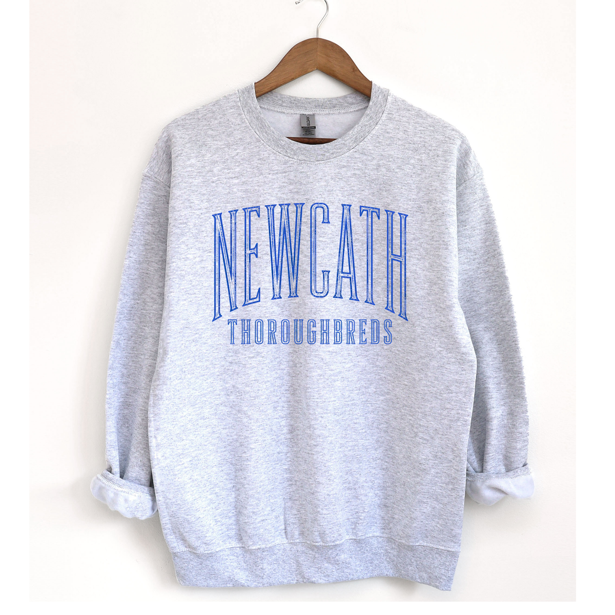 Newcath Arched Distressed Ash T-shirt/Sweatshirt