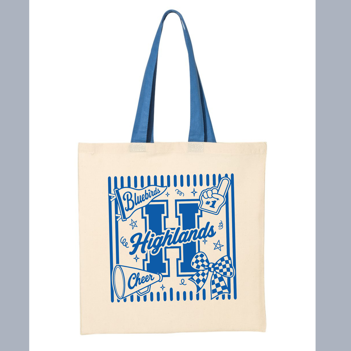 Highlands Tote- Striped