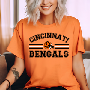Cincinnati Bengals Helmet T-shirt