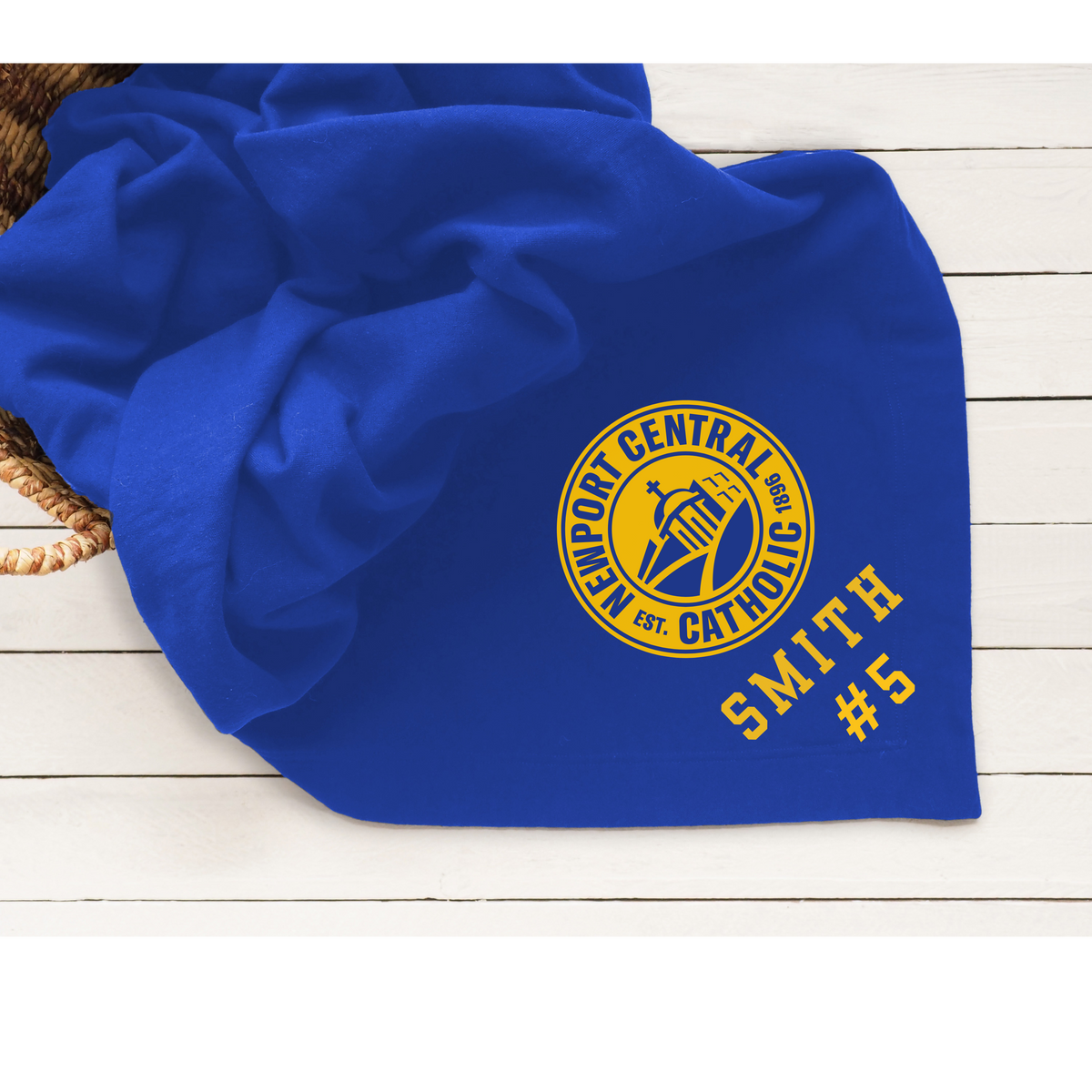 Newport Central Catholic Stadium Blanket
